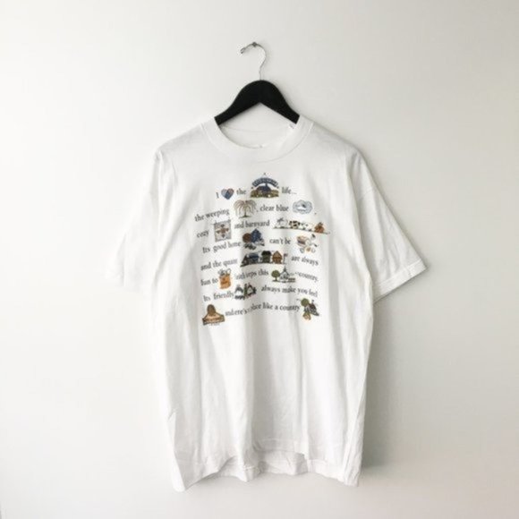 Vintage Other - VINTAGE 90s I Love The Country Life Graphic Shirt